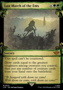 Last March of the Ents (V.1) - The Lord of the Rings Tales of Middle earth Holiday Release 