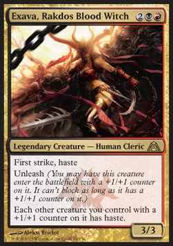 Exava Rakdos Blood Witch - Dragons Maze 