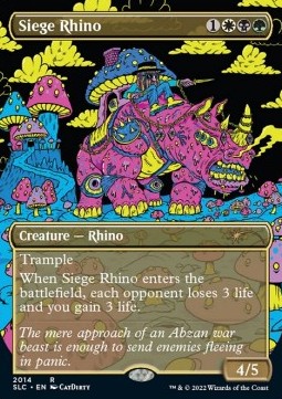 Siege Rhino - Secret Lair Drop Series 30th Anniversary Countdown Kit 