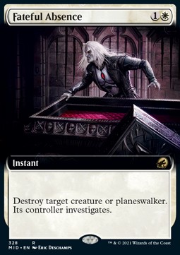 Fateful Absence - Innistrad Midnight Hunt Extras 