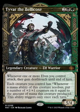 Tyvar the Bellicose (V.1) - March of the Machine The Aftermath Extras 
