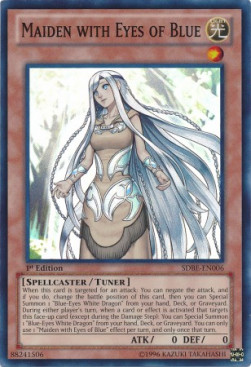 Maiden with Eyes of Blue 
