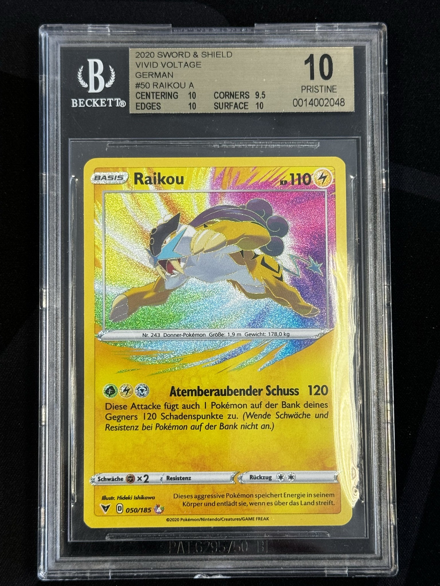 Raikou - VIV 50 - German - BGS 10
