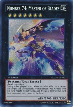 Number 74: Master of Blades 