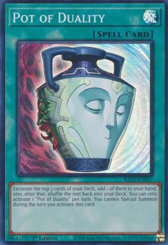 Pot of Duality (V.1 Super Rare) 