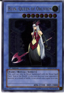 Ruin, Queen of Oblivion (V.2 - Ultimate Rare) 