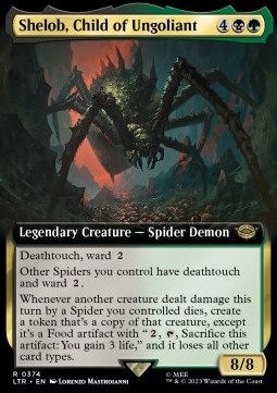 Shelob Child of Ungoliant - The Lord of the Rings Tales of Middle earth Extras 