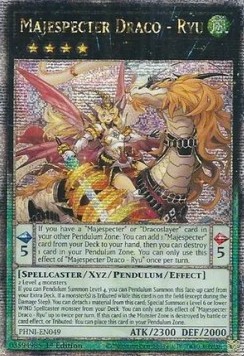 Majespecter Draco Ryu (V.2 Quarter Century Secret Rare) 