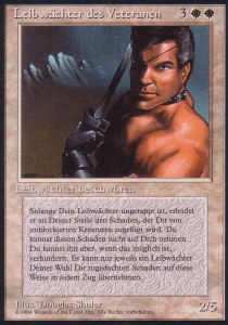 Veteran Bodyguard - Foreign Black Bordered 