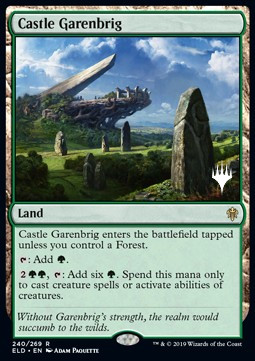 Castle Garenbrig (V.2) - Throne of Eldraine Promos 