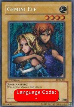 Gemini Elf (V.2 - Secret Rare) 