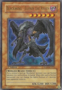 Blackwing - Elphin the Raven (V.1 - Ultra Rare) 