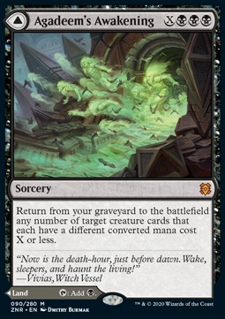 Agadeems Awakening Agadeem the Undercrypt - Zendikar Rising 