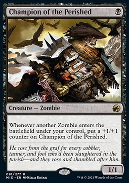 Champion of the Perished (V.2) - Innistrad Midnight Hunt Promos 