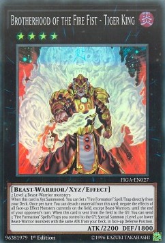 Brotherhood of the Fire Fist - Tiger King 