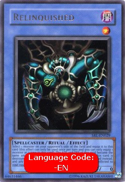 Relinquished 