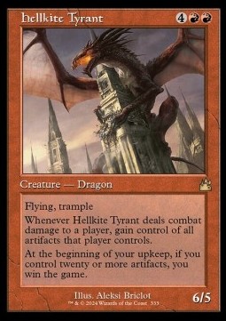 Hellkite Tyrant (V.1) - Ravnica Remastered Extras 