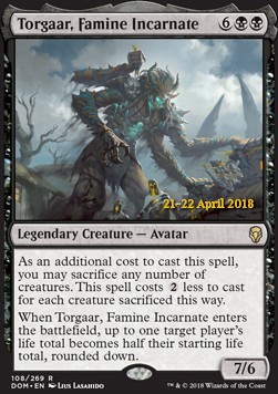 Torgaar Famine Incarnate - Dominaria Promos 