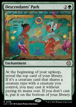 Descendants Path - Commander The Lost Caverns of Ixalan 