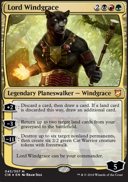 Lord Windgrace (V.1) - Commander 2018 