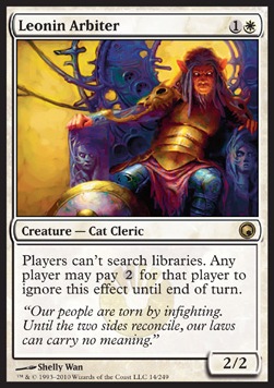 Leonin Arbiter - Scars of Mirrodin 
