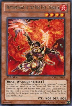 Brotherhood of the Fire Fist - Gorilla 
