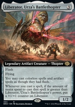 Liberator Urzas Battlethopter - The Brothers War Extras 