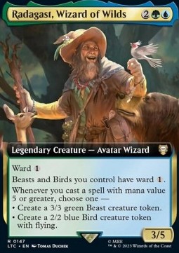 Radagast Wizard of Wilds - Commander The Lord of the Rings Tales of Middle earth Extras 