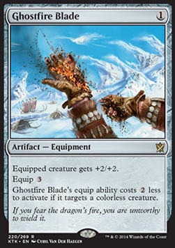 Ghostfire Blade - Khans of Tarkir 
