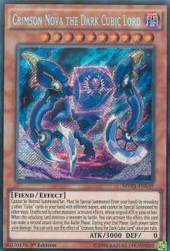 Crimson Nova the Dark Cubic Lord (V.3 - Secret Rare) 