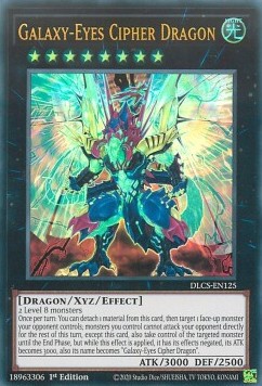 Galaxy-Eyes Cipher Dragon (V.1 - Ultra Rare) 