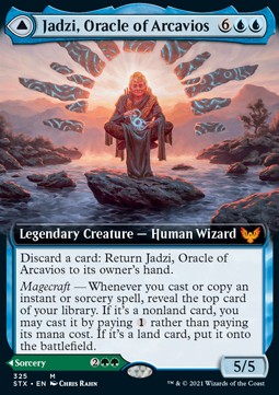 Jadzi Oracle of Arcavios Journey to the Oracle - Strixhaven School of Mages Extras 