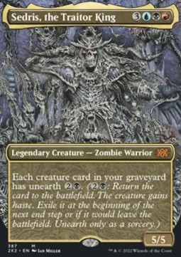 Sedris the Traitor King (V.1) - Double Masters 2022 Extras 