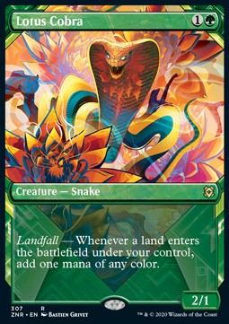 Lotus Cobra - Zendikar Rising Extras
