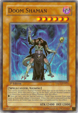 Doom Shaman (V.1 - Super Rare) 