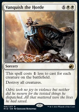 Vanquish the Horde (V.2) - Innistrad Midnight Hunt Promos 