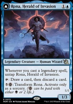Rona Herald of Invasion Rona Tolarian Obliterator - March of the Machine 