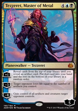 Tezzeret Master of Metal - Aether Revolt 