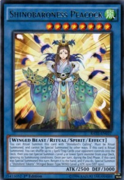 Shinobaroness Peacock 