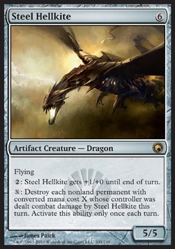 Steel Hellkite - Scars of Mirrodin 