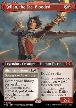 Kellan the Fae Blooded Birthright Boon (V.2) - Wilds of Eldraine Extras 