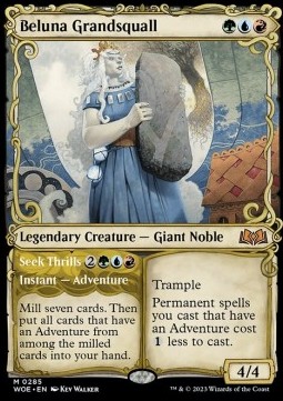 Beluna Grandsquall Seek Thrills - Wilds of Eldraine Extras 