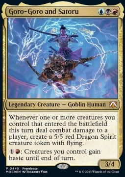 Goro Goro and Satoru (V.1) - Commander March of the Machine Extras 